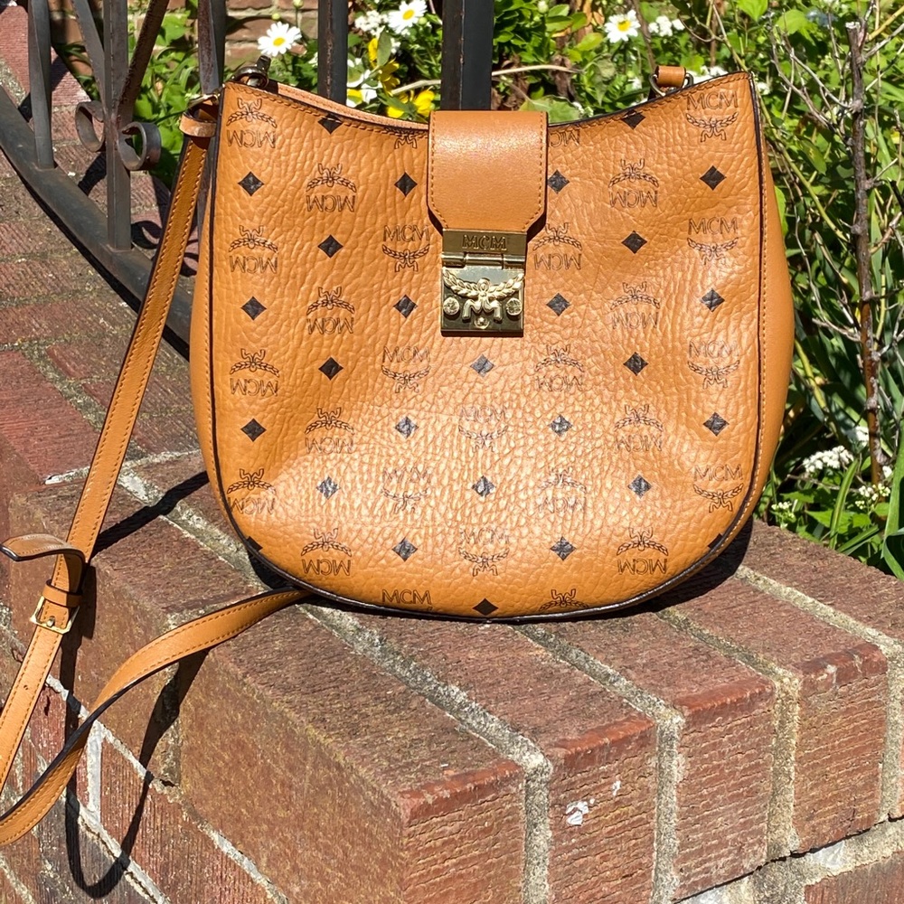 MCM Patricia Visetos Hobo Medium Size Bag